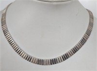 $600 Silver 23.64G, 14" Necklace