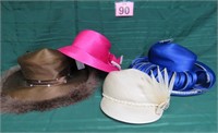 High End Ladies Hats - Lilly & Taylor 3 w/ Tags