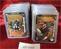 APPROX 47 NFL TRADING CARDS