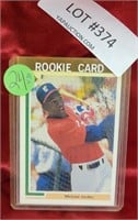 MICHEAL JORDAN MLB ROOKIE TRADING CARD