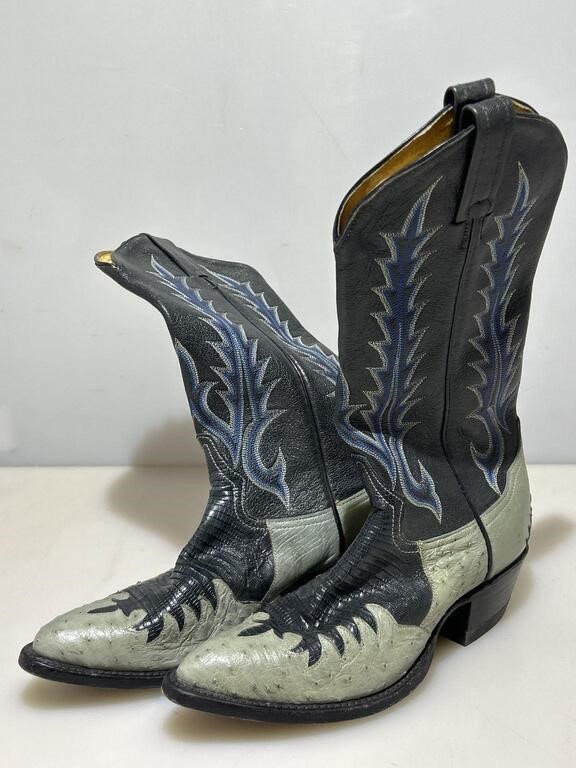 Tony Lama Western Boots, Exotic Skin Sz Women’s