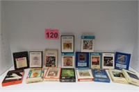 Vtg 8 Track Lot w/ 50's & 60's Hits & More