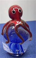 “Octopus “ Glass Art 4” h