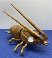 Wooden Lobster 13” long ( 1 broken leg)