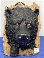 Resin Black Bear Head 11” h