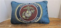 United States Marine Corps Throw Pillow