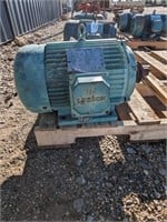 Leeson 10 hp motor, 3 phase, tested as good, TAX