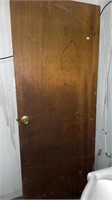 (2) 30" Hollow Core Wood Doors