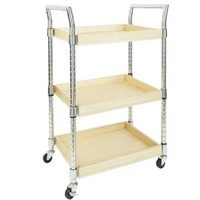 New  Multi-Purpose Wood Cart, Natural Finish