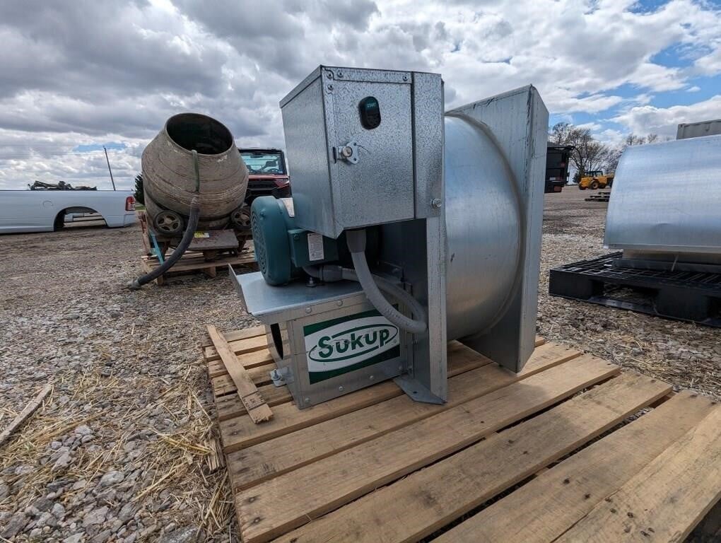 2018 Sukup Centrifical Fan, 5 hp, 3 phase