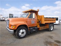 1995 Ford F800 S/A Dump Truck