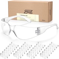 One Size  ONE SZ FITS ALL 12 Pack Safety Glasses C