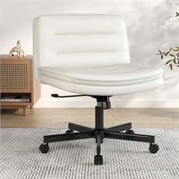 New Armless Office Desk Chair, Criss Cross Chair