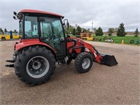 Case TH45C tractor w/loader, 17 hrs, warranty, cab