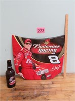 NASCAR #8 Earndhart Jr Hood & Large Bud Bottle