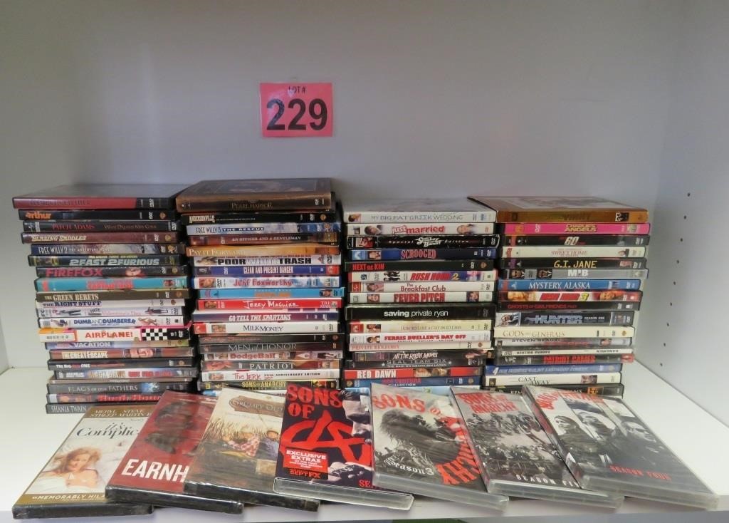 DVD Movie Lot 70+ - Some New