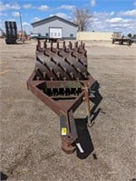 4' Sheeps foot pull-type compaction roller