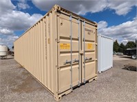 40' storage container, high cube, double door