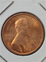 Uncirculated 1969 s. Lincoln penny