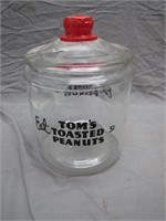 Original Vintage Eat Tom's Toasted Peanuts 5 Cents