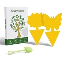 New Set 36 Fruit Fly Sticky Traps, Yellow Gnat