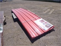 Red Polycarbonate Roof Panels