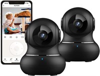 $100 2K Indoor Security Camera, Litokam 360° View