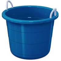 New Flexible Tub with Rope Handles - 17 Gallon