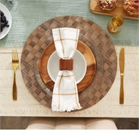 New PVC Tabletop Collection Decorative Woven