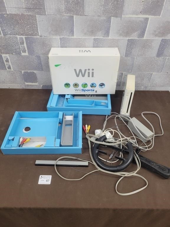 Wii Nintendo gaming system