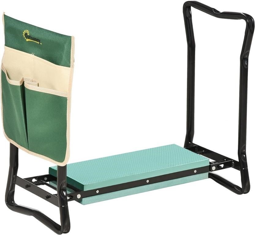 $46 Garden Kneeler Seat Foldable Stool Bench 2