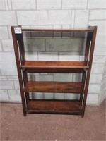 Small antique wood shelf