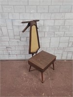 Vintage valet dressing chair