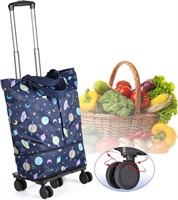 $54 Detachable Expandable Shopping Cart for