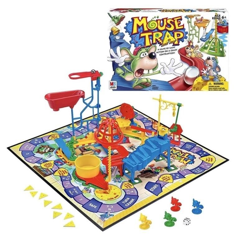 New MOUSETRAP GAME By Milton Bradly Game