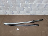 Katana sword and wooden sheath