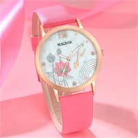 Watch and sunglasses set pink