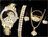 watch and jewelry set