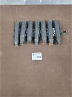 Old military ammo shells 20x189