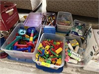 LARGE LOT OF MISC TOYS EDUCATIONAL TOYS