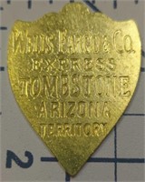 Tombstone Express Wells Fargo badge