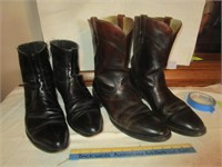 MEN'S SIZE 12 WELL USED BOOTS