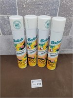 4 Batiste tropical dry shampoo 210g