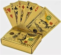 Luxury 24K Gold Foil Playing Cards