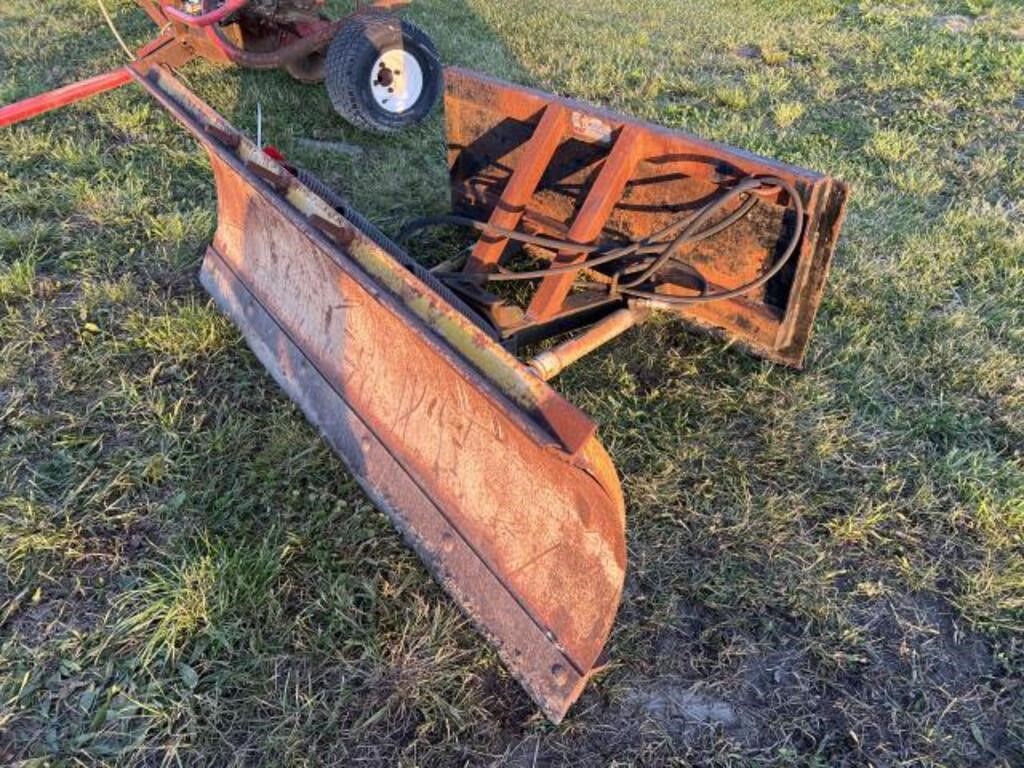 Skidsteer Snowplow Attachment