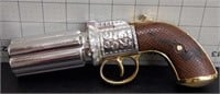 Vintage pepperbox pistol Everest Cologne