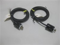 Two 20A 125/250V Plugs W/Cords
