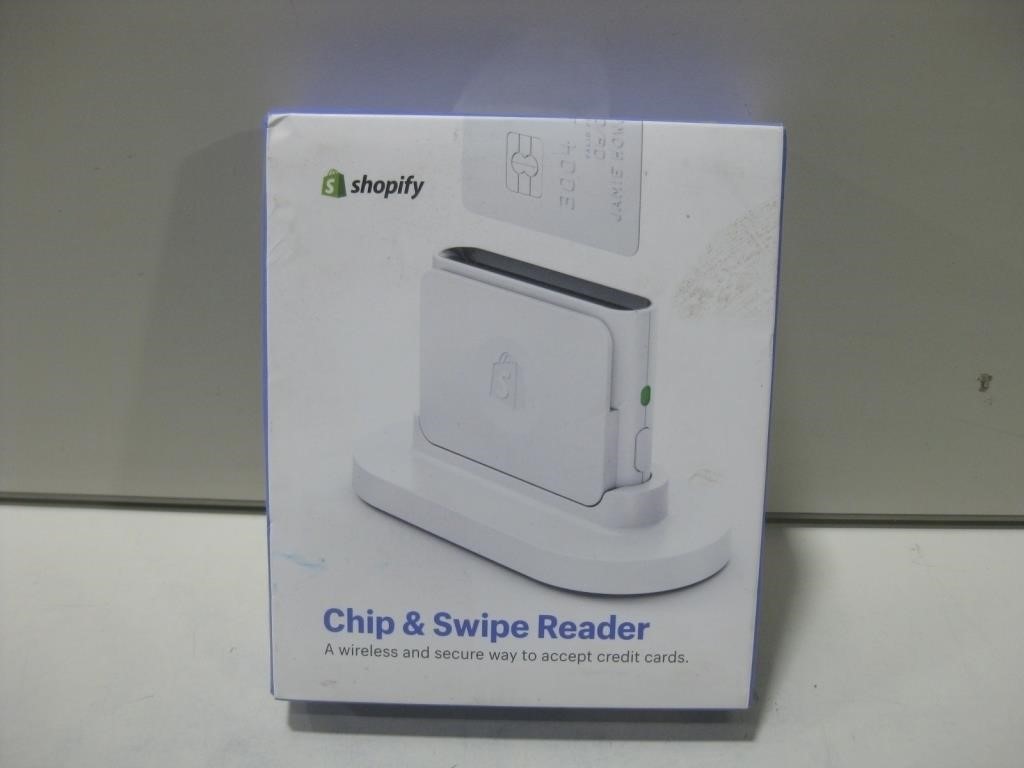 NIB Chip & Swipe Reader See Info
