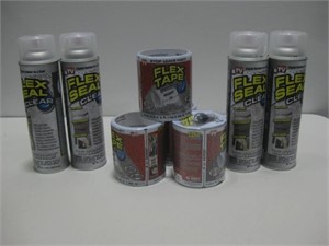 New Assorted Flex Seal Products See Info