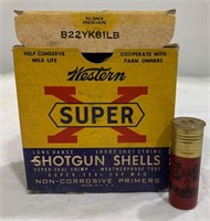 Western Super X Shot 12 Ga.Gun Shells